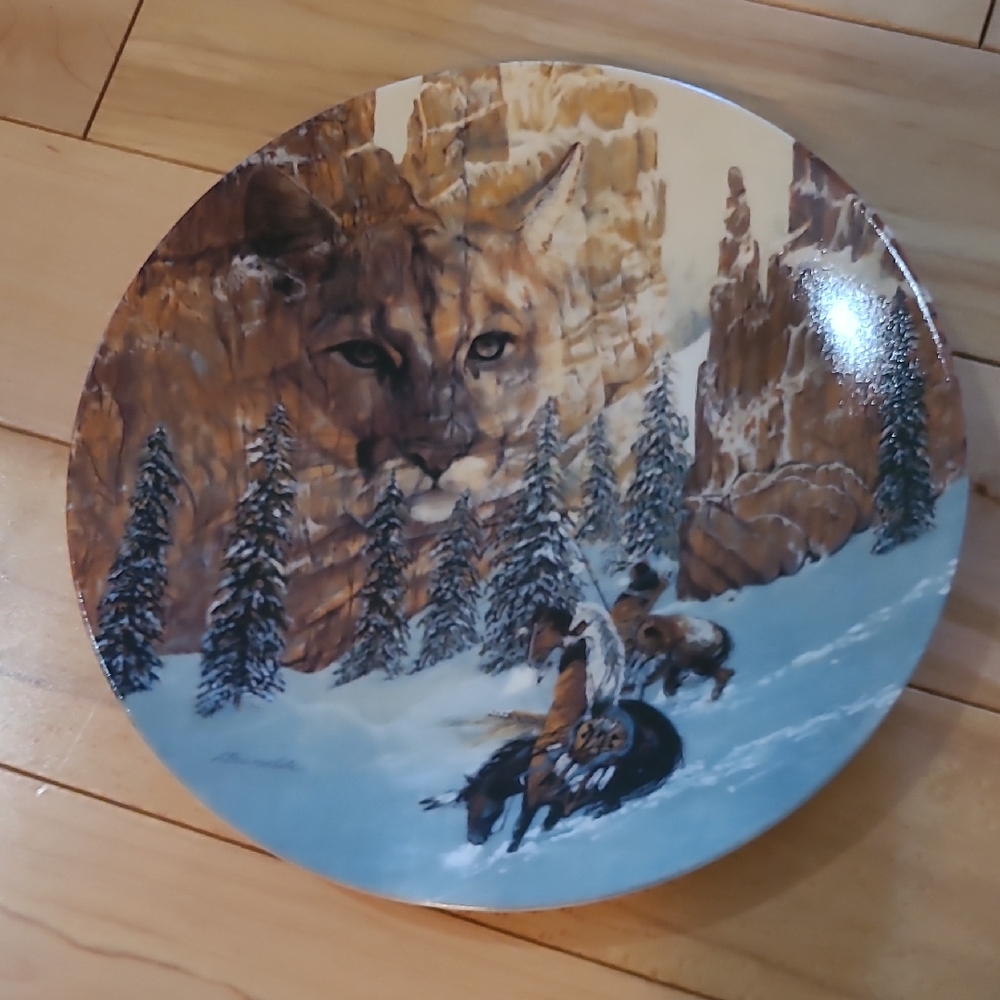 "Canyon Of The Cat" by Julie Kramer Cole Decorative Plate